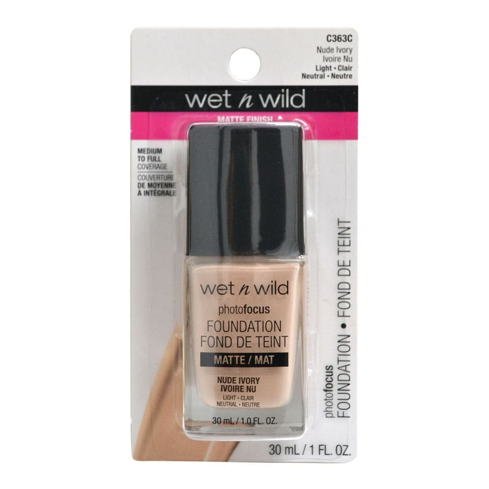 wet n wild Photo Focus Foundation Nude Ivory 30ml