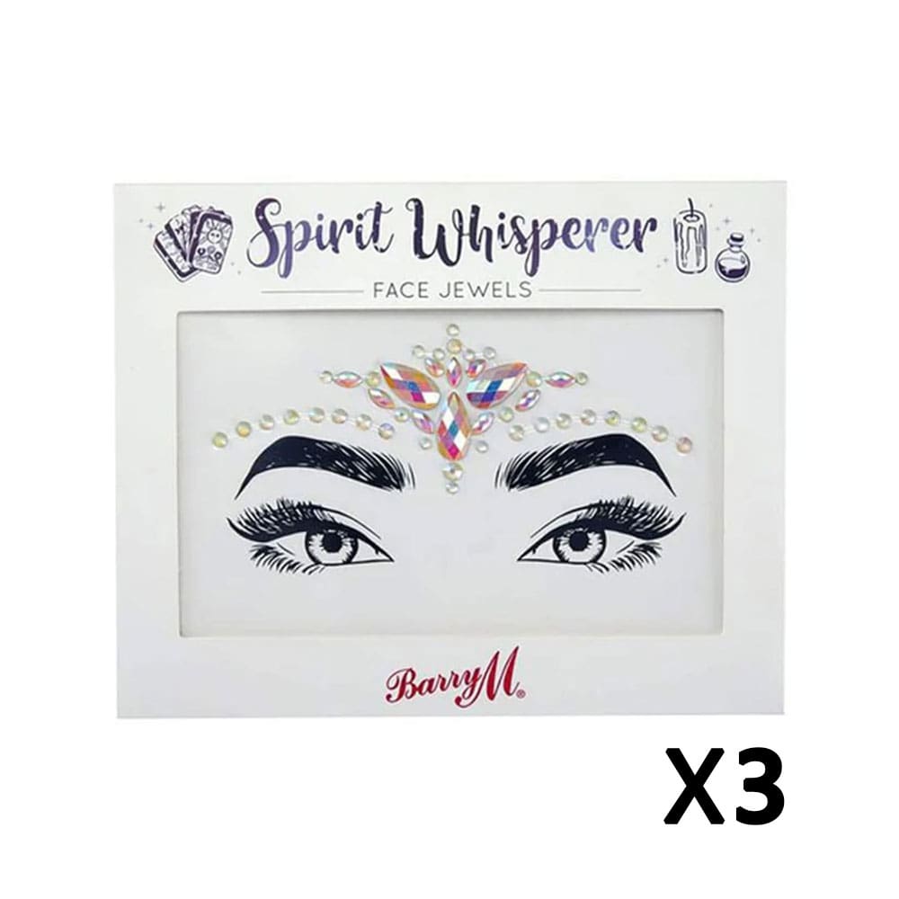 3x Barry M Face Jewels Spirit Whisperer