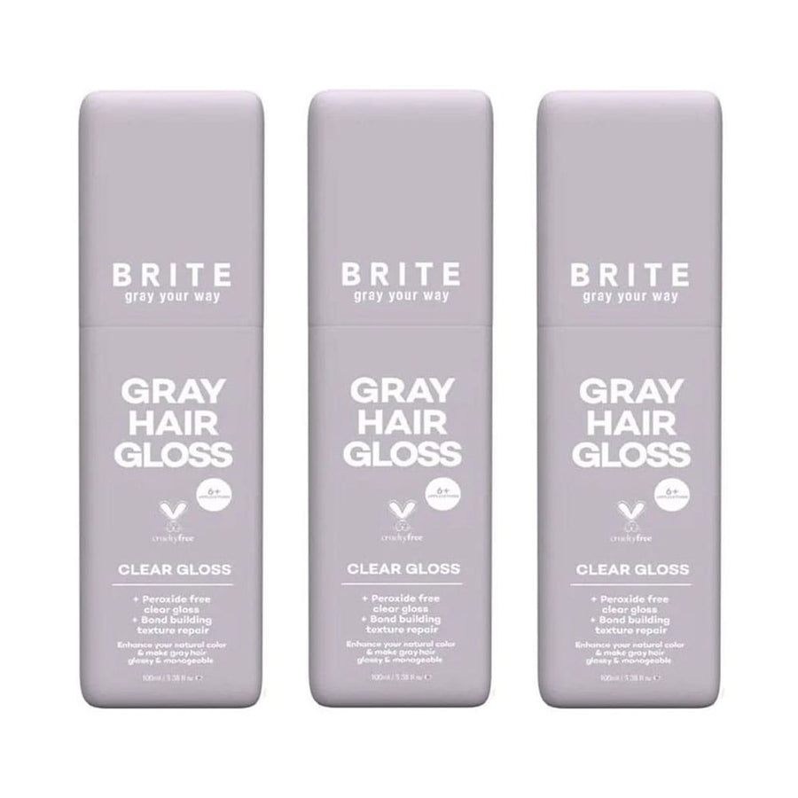 3x Brite Gray Hair Gloss 100ml