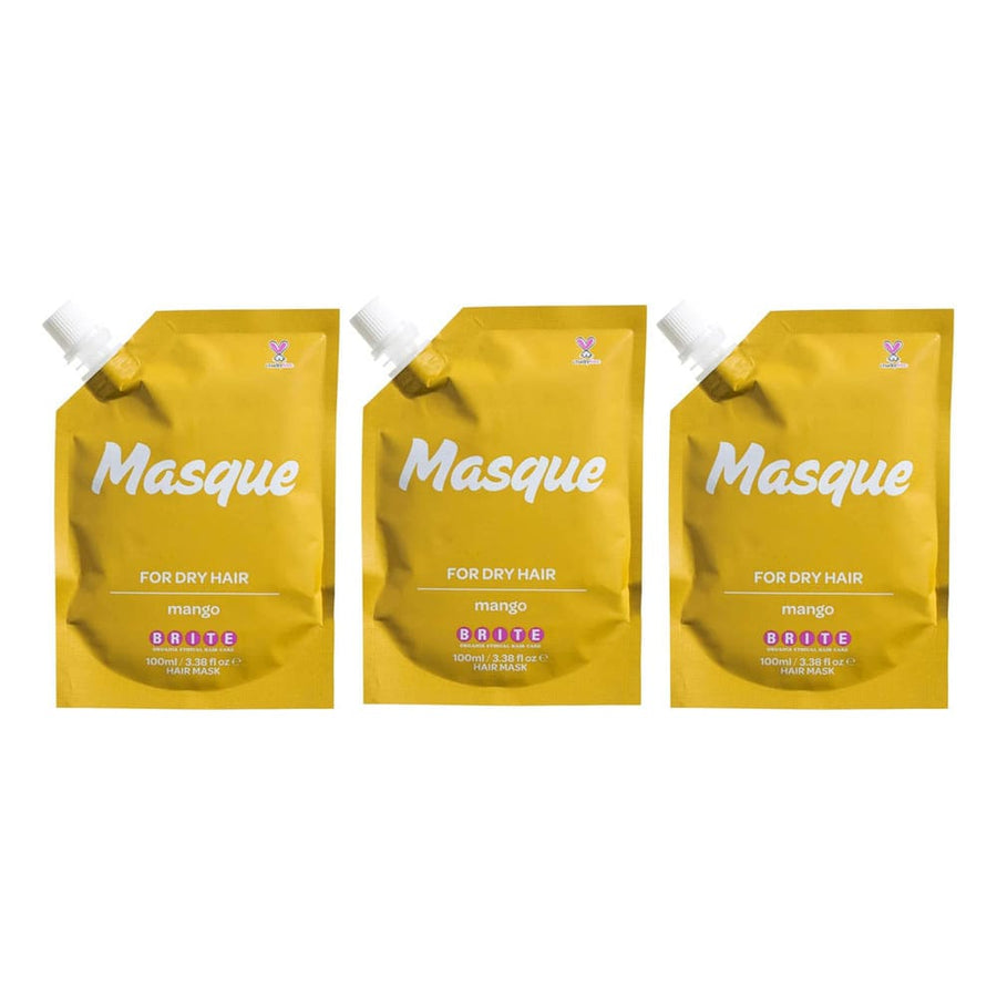 3x Brite Masque Mango Hair Mask For Dry Hair 100ml