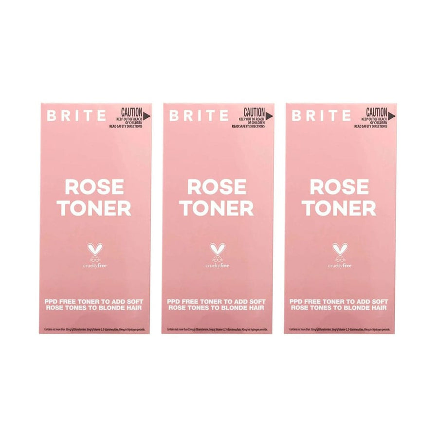 3x Brite Rose Toner