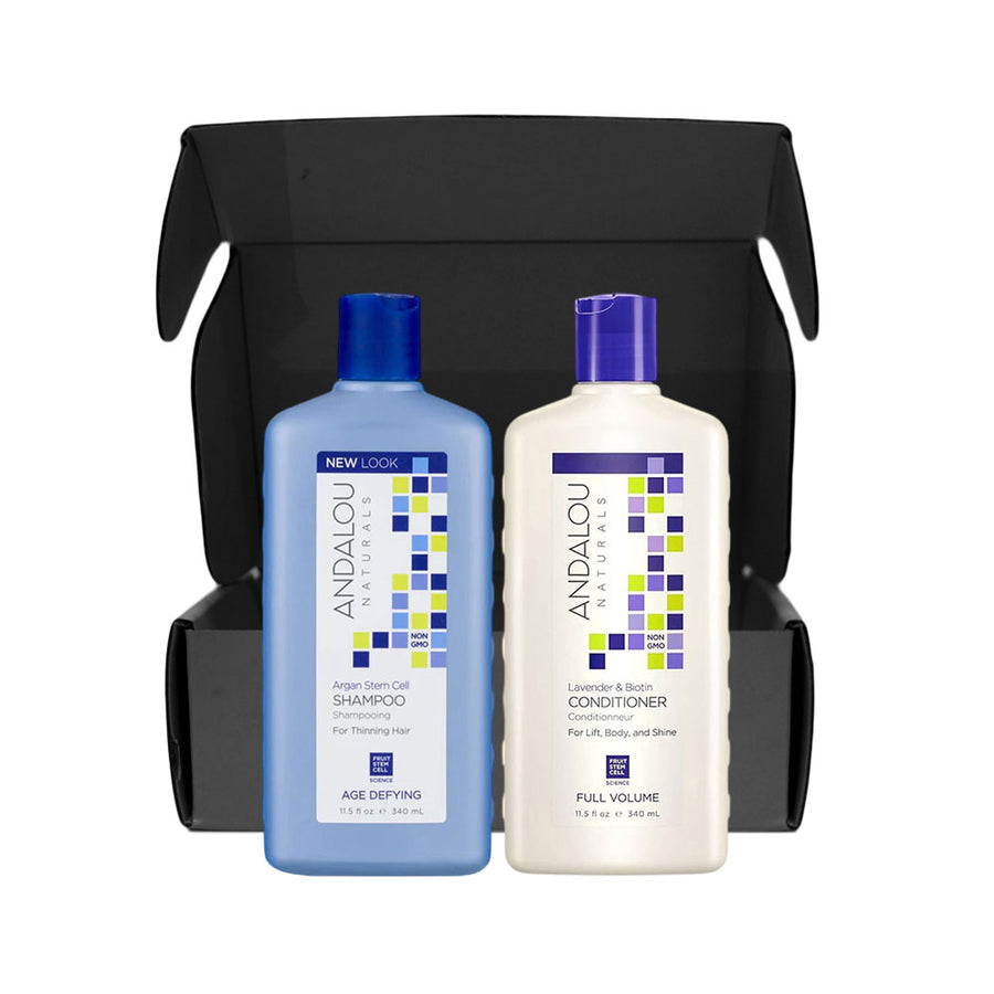 Andalou Naturals Shampoo + Conditioner Pack 340ml