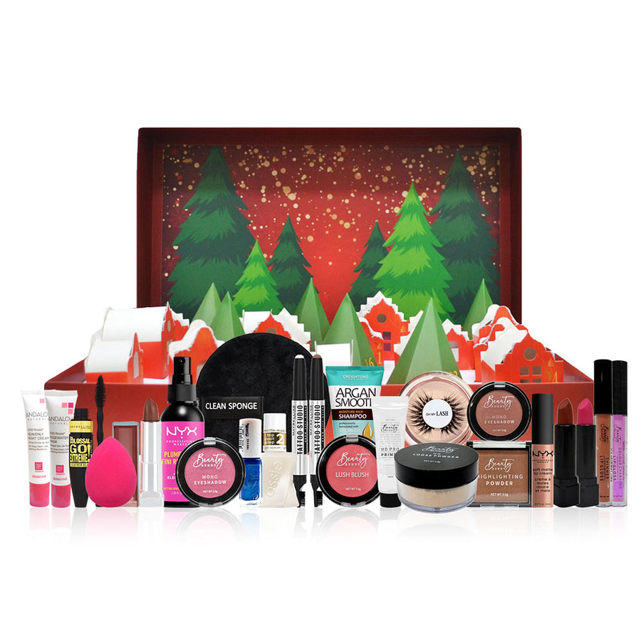 Cosmetic Capital White Christmas Giant Beauty Advent Calendar 2024 V4