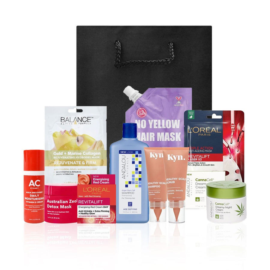 Skin & Hair Mega Value Gift Pack - 10 items