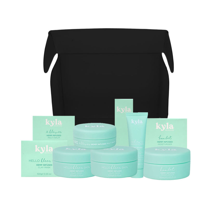 Kyla Hemp Infused Skincare Gift Set - 5 items