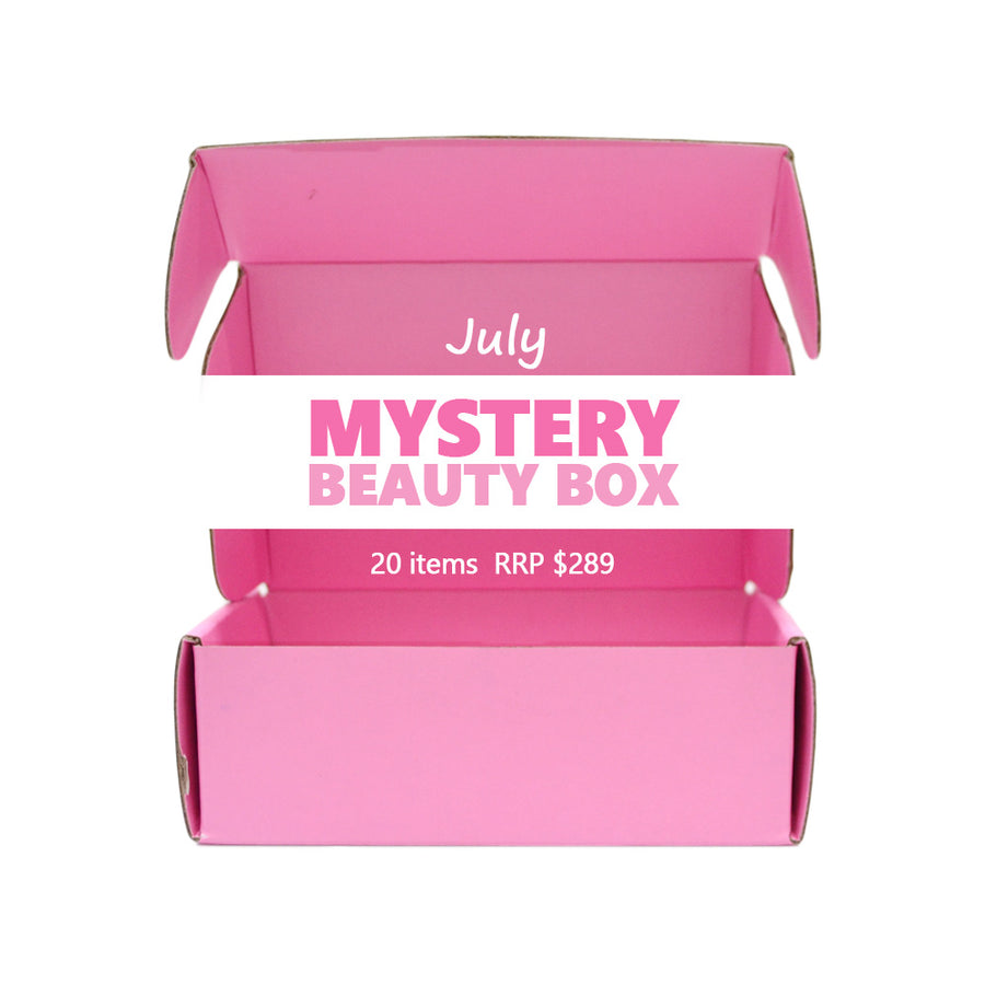 July Mystery Beauty Box - 20 items