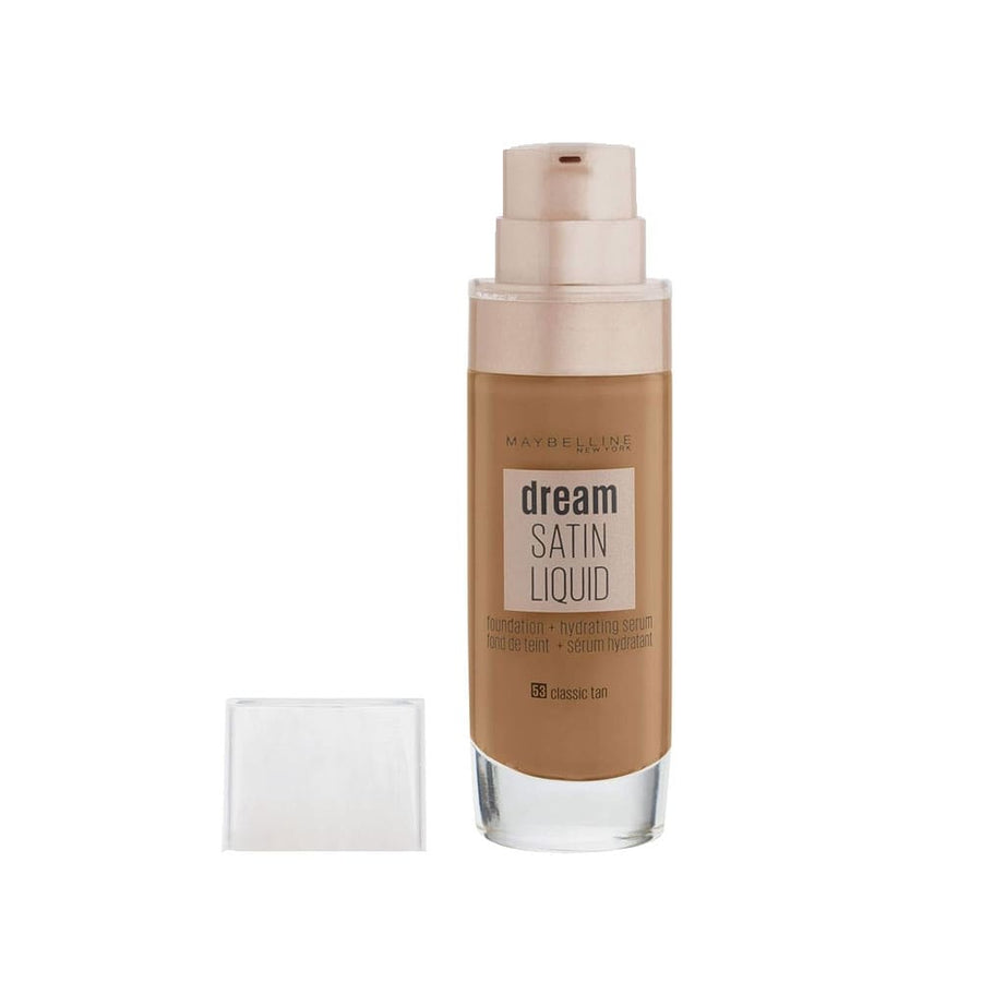 Maybelline Dream Satin Liquid Foundation + Hydrating Serum SPF13 53 Classic Tan 30ml