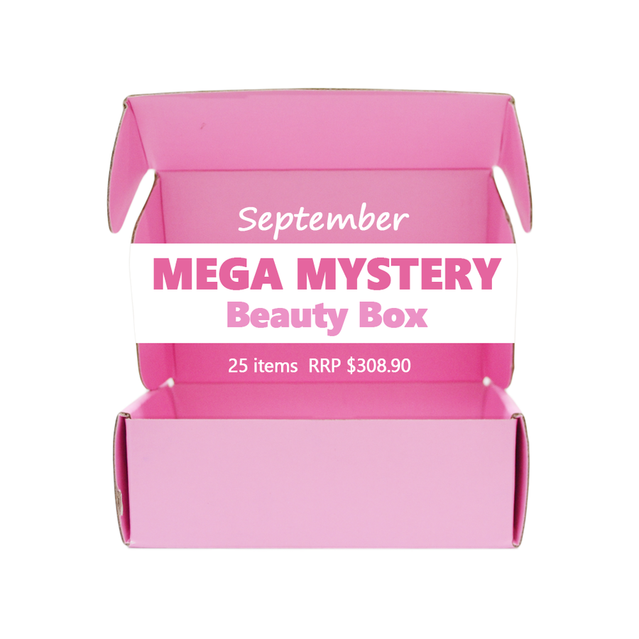 September Mega Mystery Beauty Box - 25 items